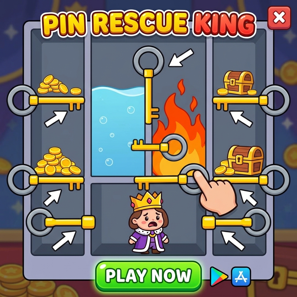 ピン抜きパズル